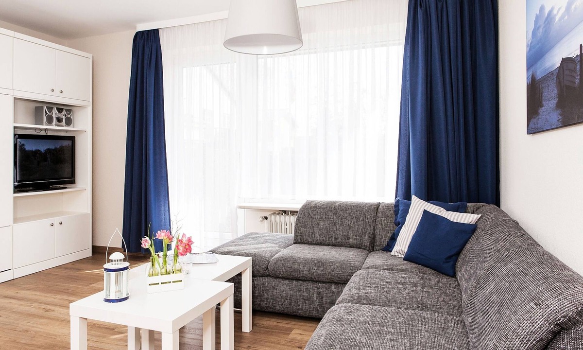 Haffkrug Apartment | 2-room apartment no. 7-10, 55 m², terrace or balcony - Gästehaus Schäfersruh