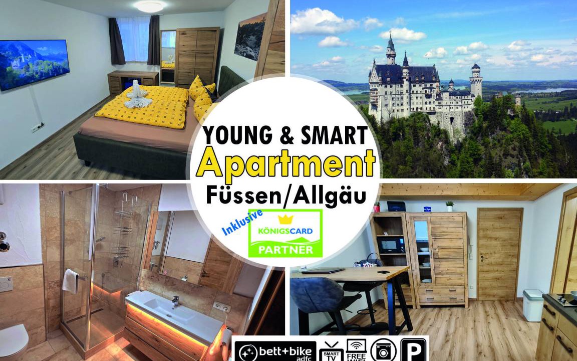 Fuessen Apartment | 35 m² Apartment ∙ 2 guests