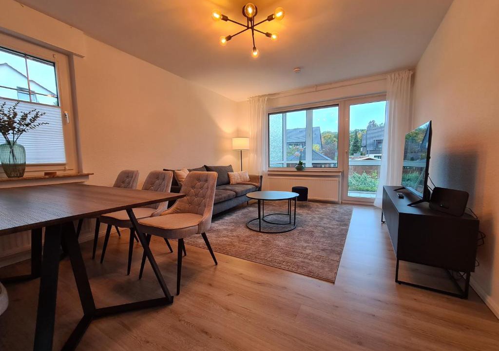 Castrop-Rauxel Apartment | 4-Zimmer-Ferienwohnung, modern, Küche, WLAN, Netflix