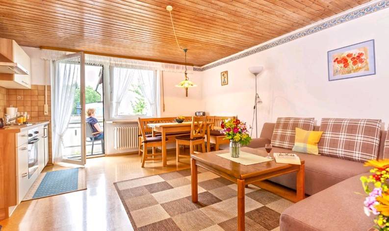 Unterallgau Apartment | 40 m² Apartment ∙ 1 bedroom ∙ 2 guests