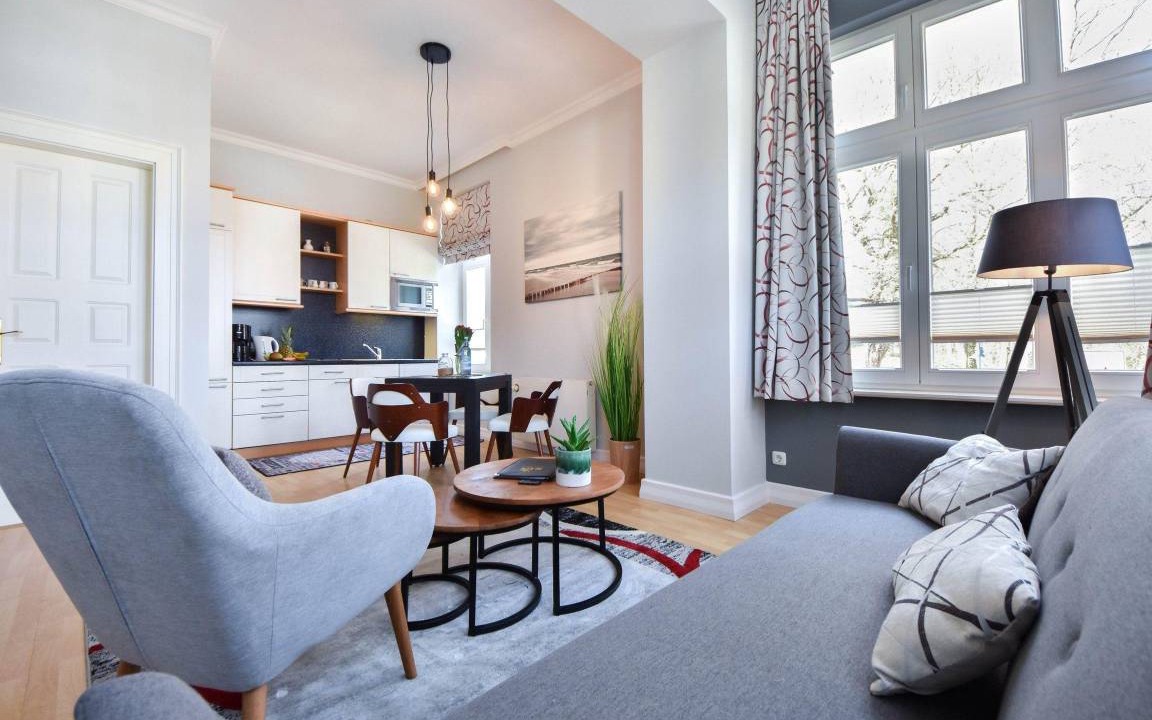 Seebad Bansin Apartment | 40 m² Apartment ∙ 1 bedroom ∙ 3 guests