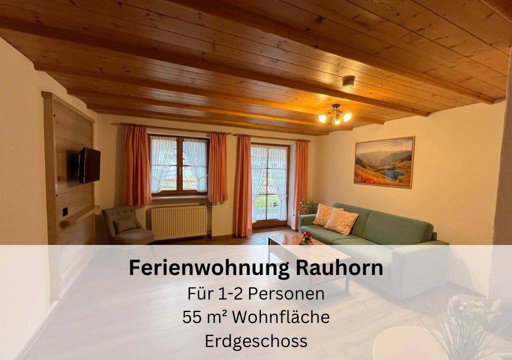 Hinterstein Apartment | 55 m² Apartment ∙ 1 bedroom ∙ 2 guests