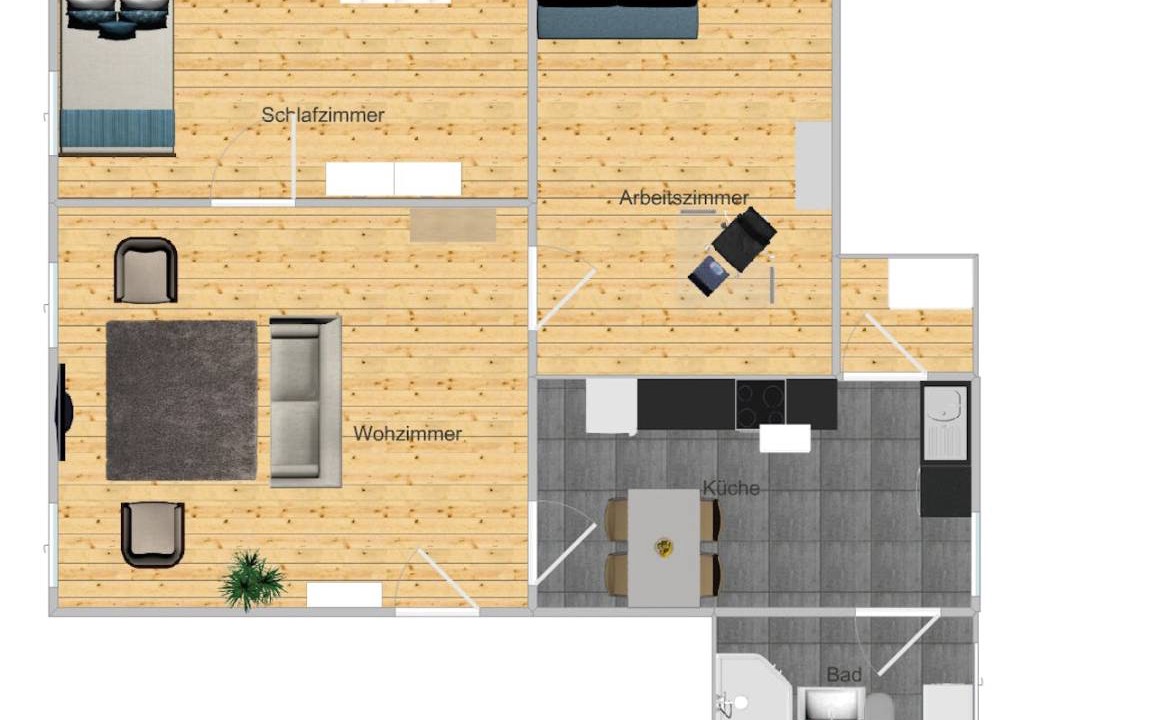 Erlangen Apartment | 77 m² Apartment ∙ 2 bedrooms ∙ 4 guests