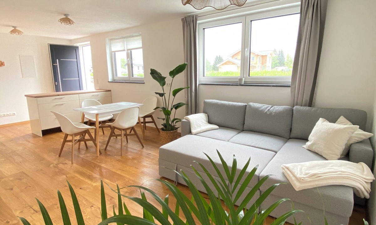 Peiting Apartment | A cozy oasis in the foothills of the Alps. Beautiful bright apartment with 4 sleeping places.