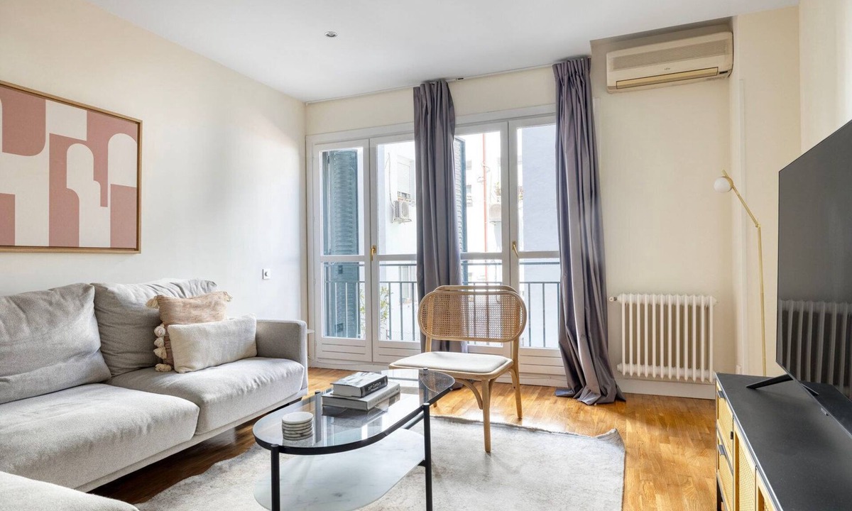 Arapiles Apartment | Airy Chamberi 1BR w/Doorman, nr Ciudad Universitaria, by Blueground