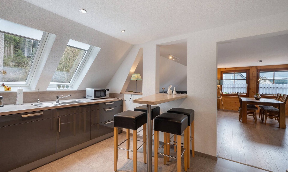 Sankt Georgen im Schwarzwald Apartment | Allergy-Friendly Apartment with 2 Bedrooms, Private Terrace, Balcony and Garden