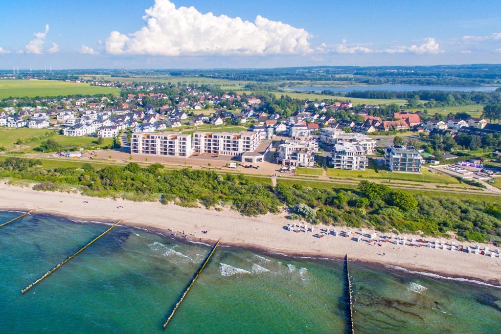 Boergerende-Rethwisch Apartment | Aparthotel Waterkant Suites 2-33 mit Pool, Sauna und Meerblick