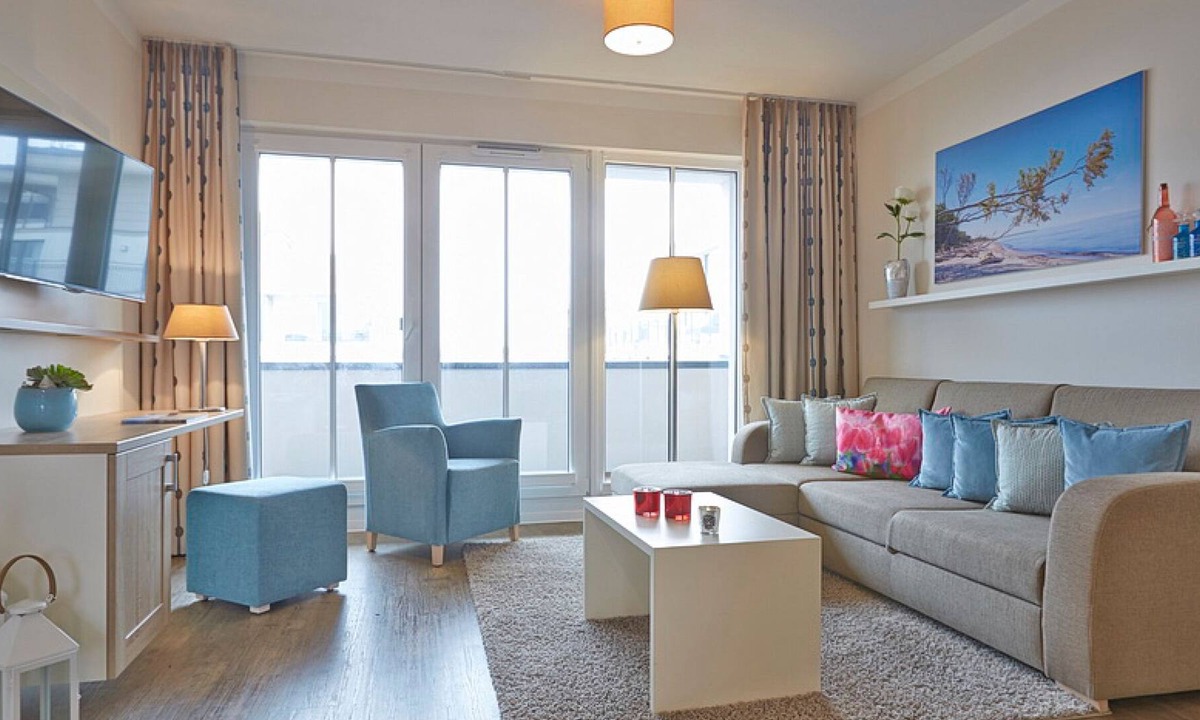 Boergerende-Rethwisch Apartment | Aparthotel Waterkant Suites, Suite 1-14 für bis zu 5 Personen