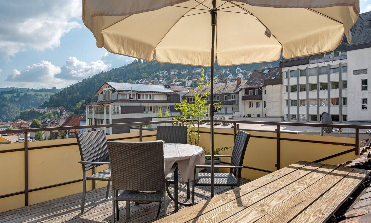 Triberg im Schwarzwald Apartment | Apartment 'Reinhardt' with Private Terrace and Wi-Fi
