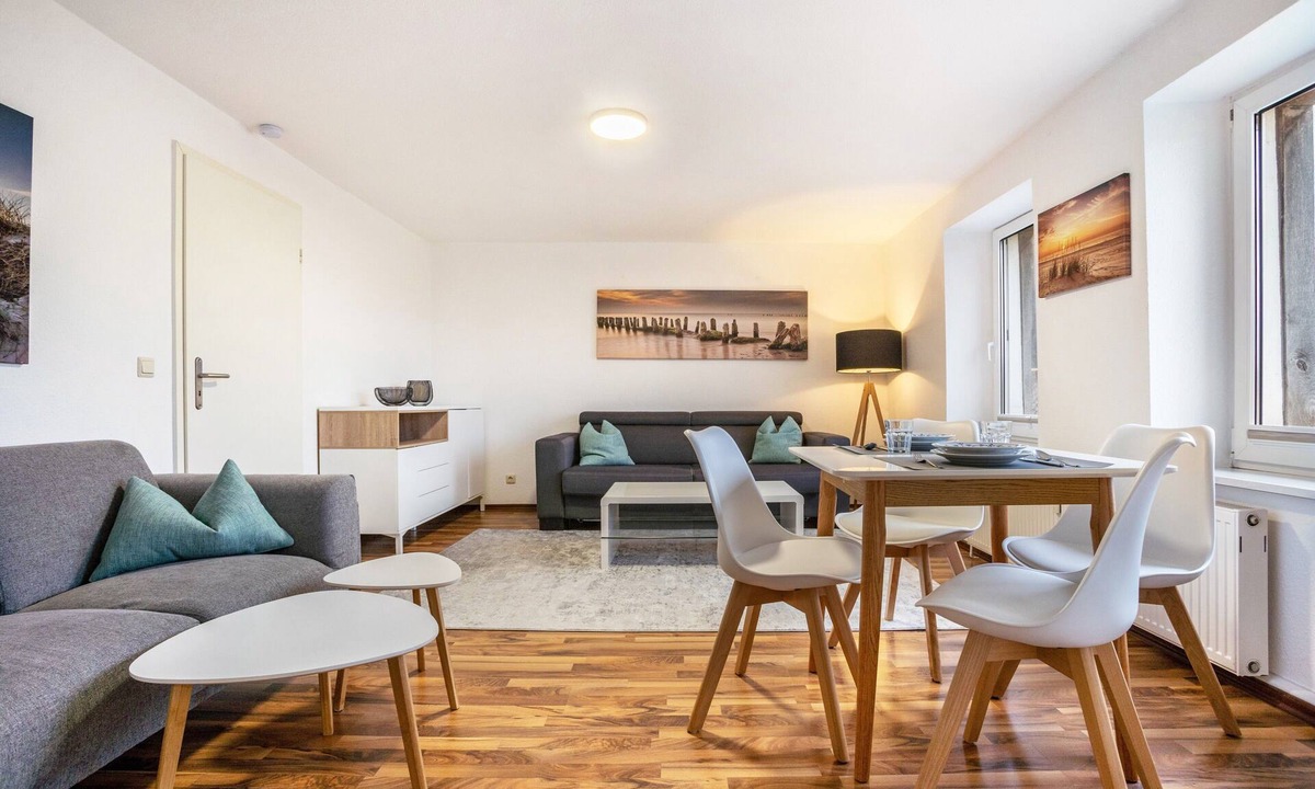 Seedorf Apartment | Apartment '2 Heimathafen' with Lake View, Private Terrace and Wi-Fi