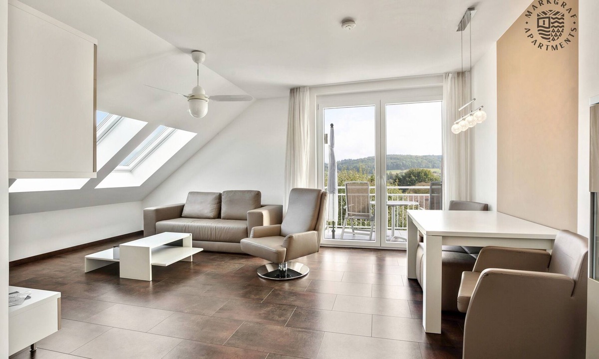 Bad Bellingen Apartment | Apartment 3-12 Reben-Spa Suite with Wi-Fi and Outdoor Area