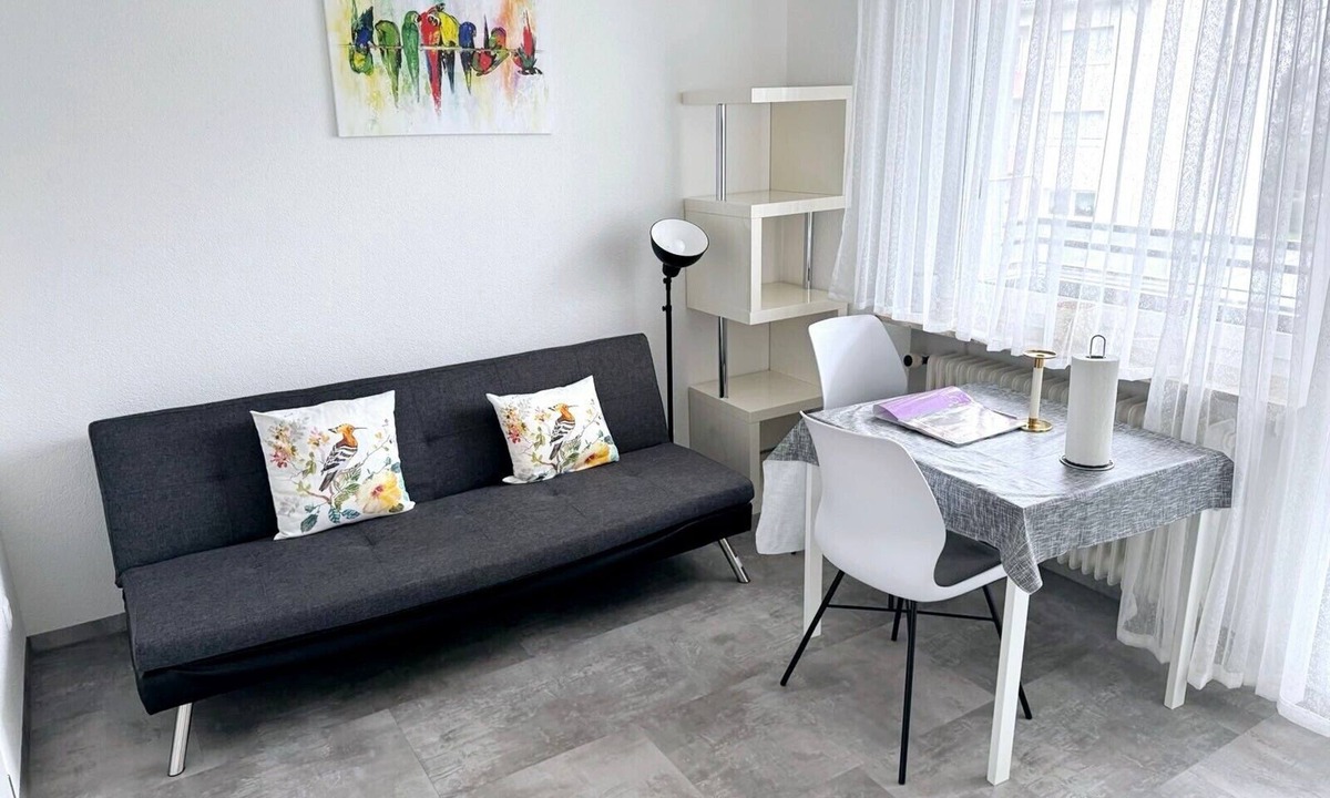 Bad Krozingen Apartment | Apartment 'Belchen' with Balcony and Wi-Fi