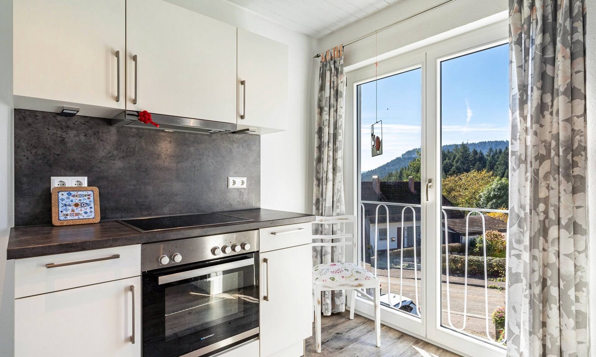 Alpirsbach Apartment | Apartment "Bosch" with Beautiful Garden and Black Forest View