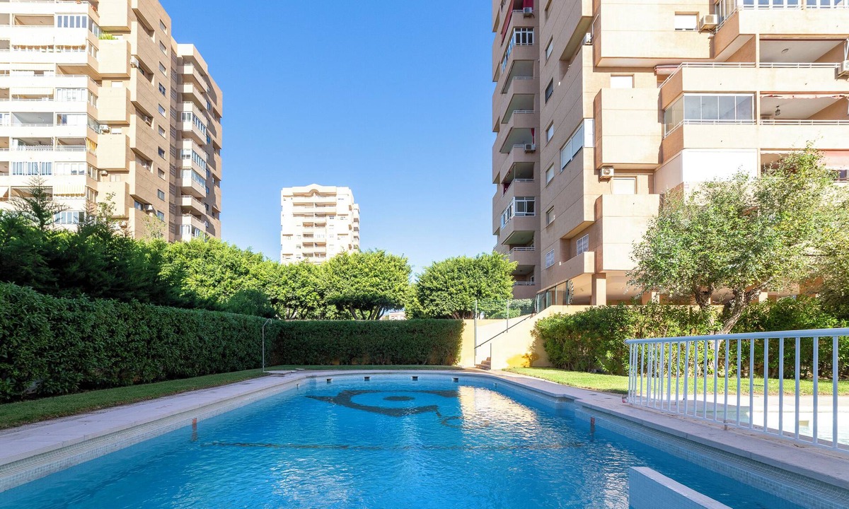 Aguadulce Apartment | Apartment 'Calle Ciruelo' with Sea View, Shared Pool and Air Conditioning