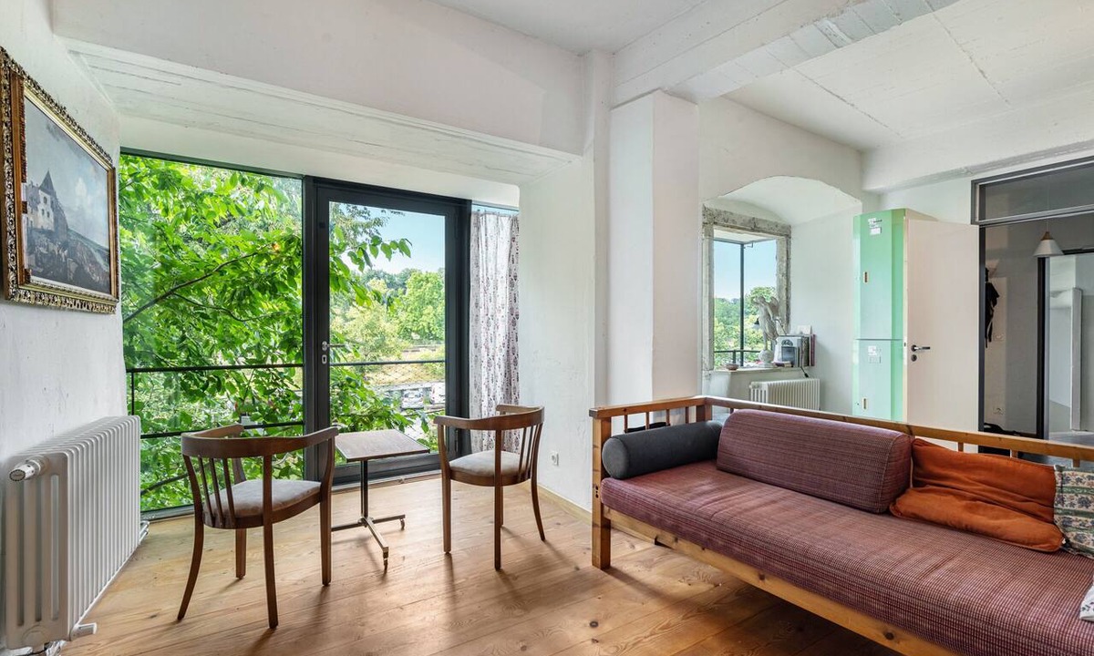 Pirna Apartment | Apartment 'Feher' with Mountain View, Shared Garden and Balcony