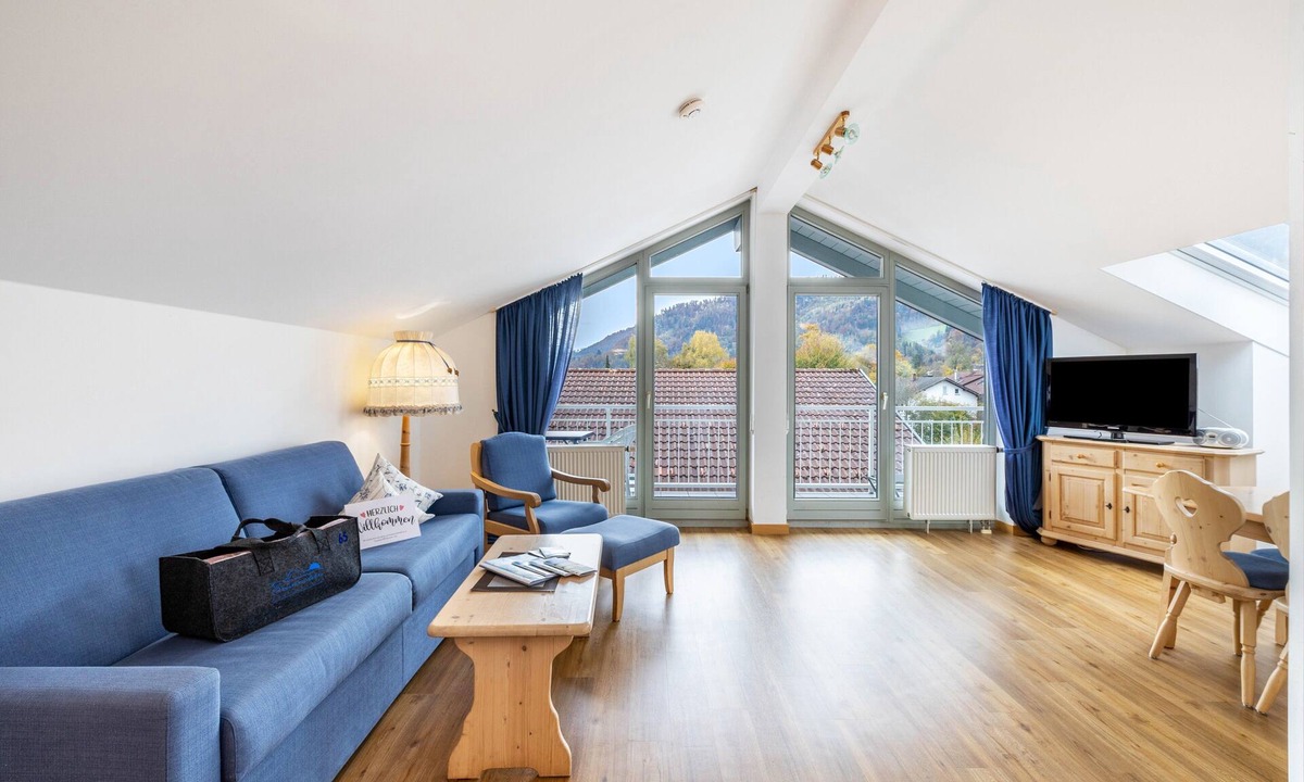 Oberaudorf Apartment | Apartment 'Fewo Brünnstein - Room 65' with Mountain View, Shared Garden & Wi-Fi