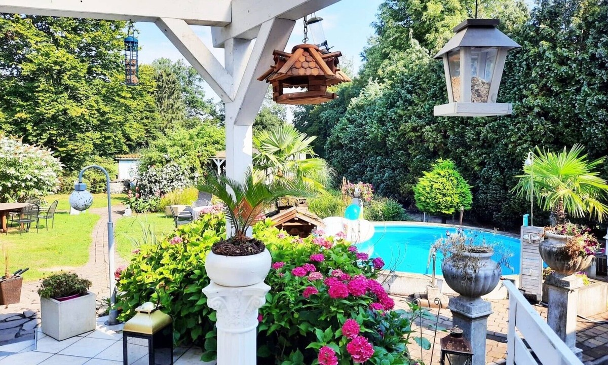 Hamm Apartment | Apartment 'Gast Wohnung Im Grünen Casa Weige' with Private Pool, Private Garden and Wi-Fi