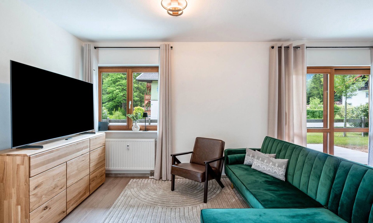 Inzell Apartment | Apartment 'Haus Katharina 2' with Mountain View, Private Terrace and Wi-Fi
