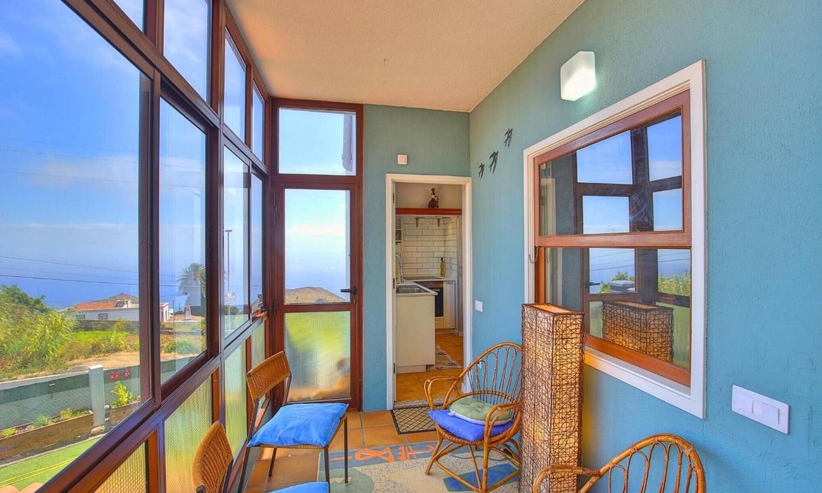 Villa de Mazo Apartment | Apartment 'La Carajita' with Sea View, Private Terrace and Wi-Fi
