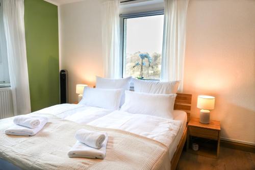 Konigstein an der Elbe Apartment | Apartment Lilienstein mit Ausblick und Stellplatz