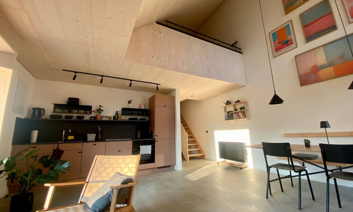 Sigmarszell Apartment | Apartment 'Noir' with Mountain View, Balcony and Wi-Fi