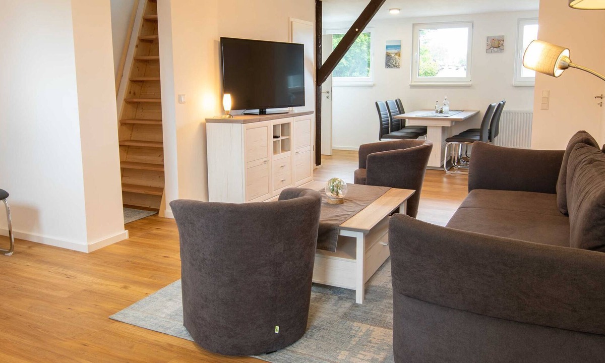 Mahlzow Apartment | Apartment OG (25) - Schwedenschanze residential park on the Peene