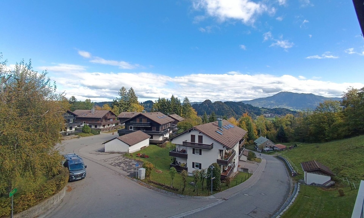 Buhl am Alpsee Apartment | Apartment overlooking the Grünten, on foot to the Great Alpsee