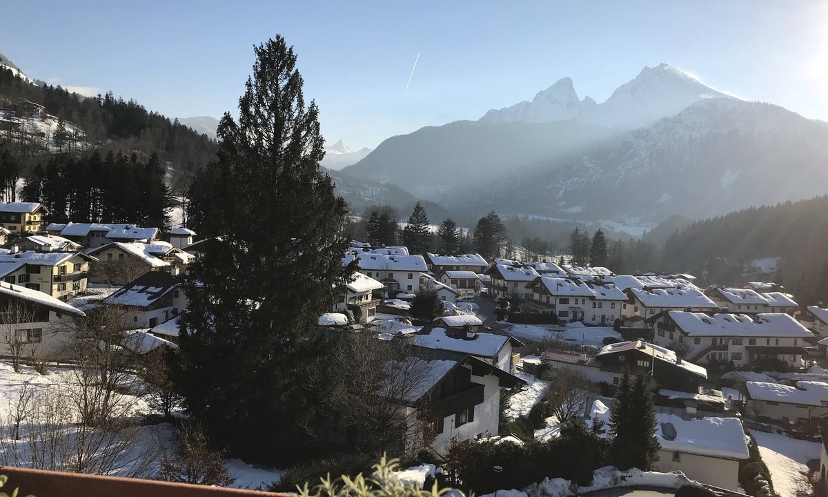 Mitterbach Apartment | Apartment with a direct view of the Watzmann