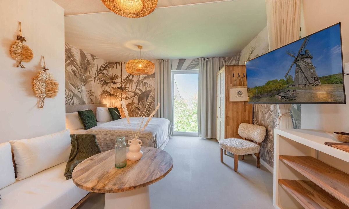 Benz Apartment | BaliBlizz apartment 12 with terrace, sauna & whirlpool in Benz 23 m²