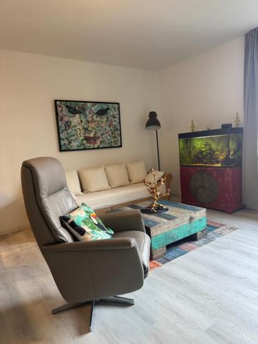 Uebach-Palenberg Apartment | Beim Goldenen Dackel -Atelierhaus im Hof