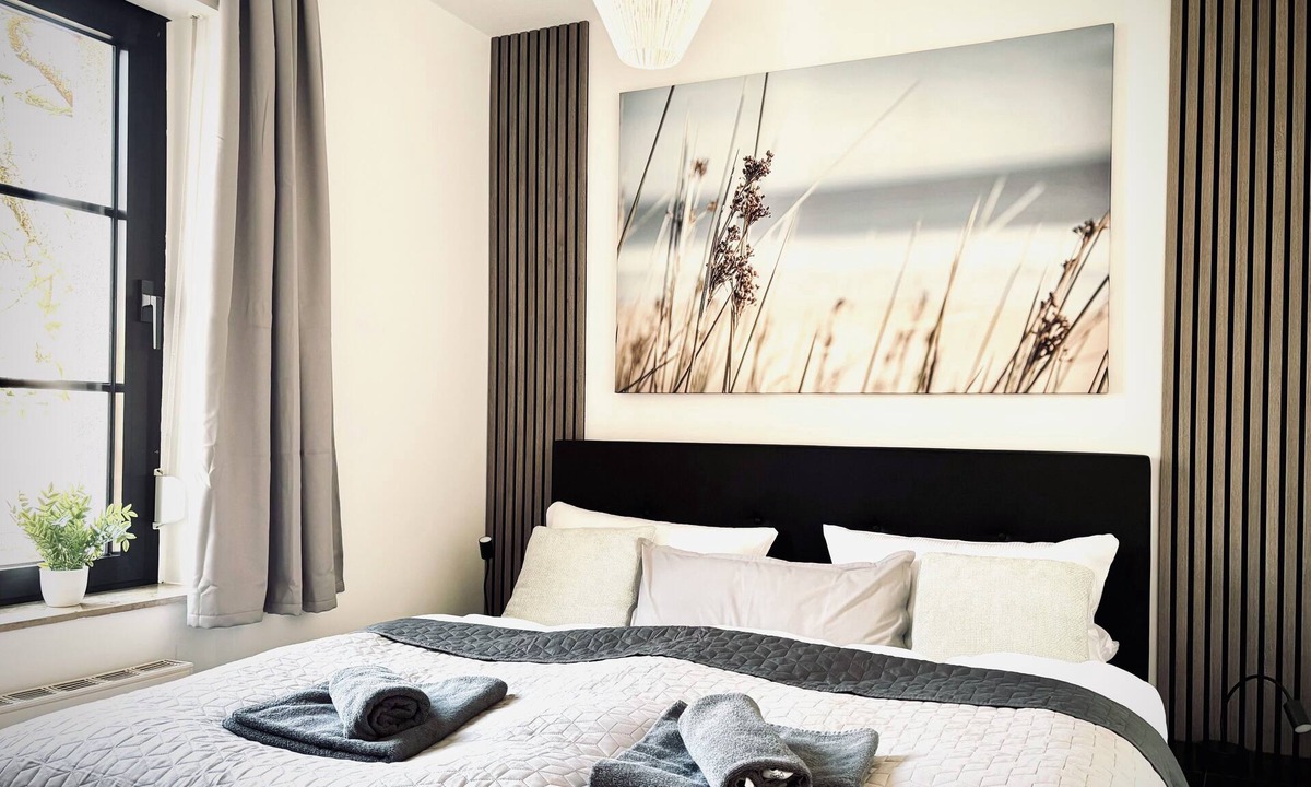 Osnabrueck Apartment | City Apartment Osnabrück - including parking & WiFi, kitchen with dishwasher