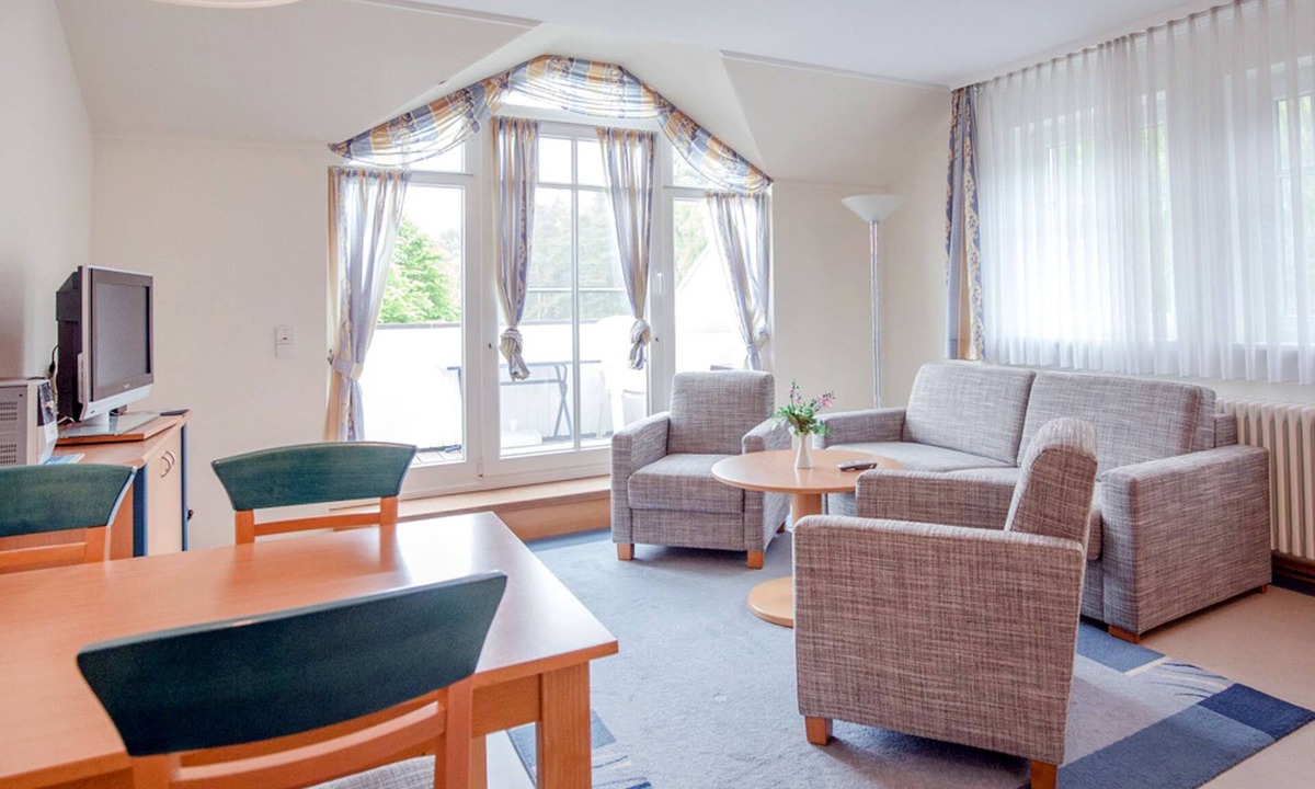 Binz Apartment | Comfort apartment with 1 bedroom and balcony on the top floor
