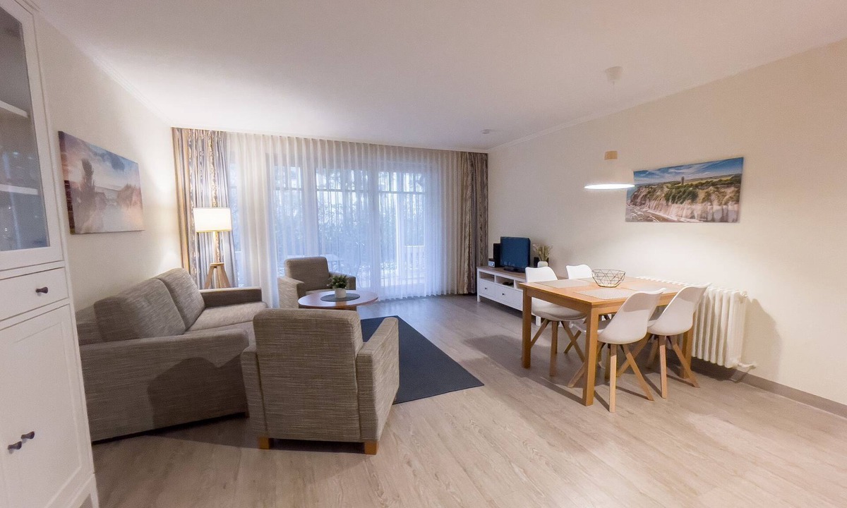Binz Apartment | Comfort apartment with 1 bedroom and terrace on the first floor