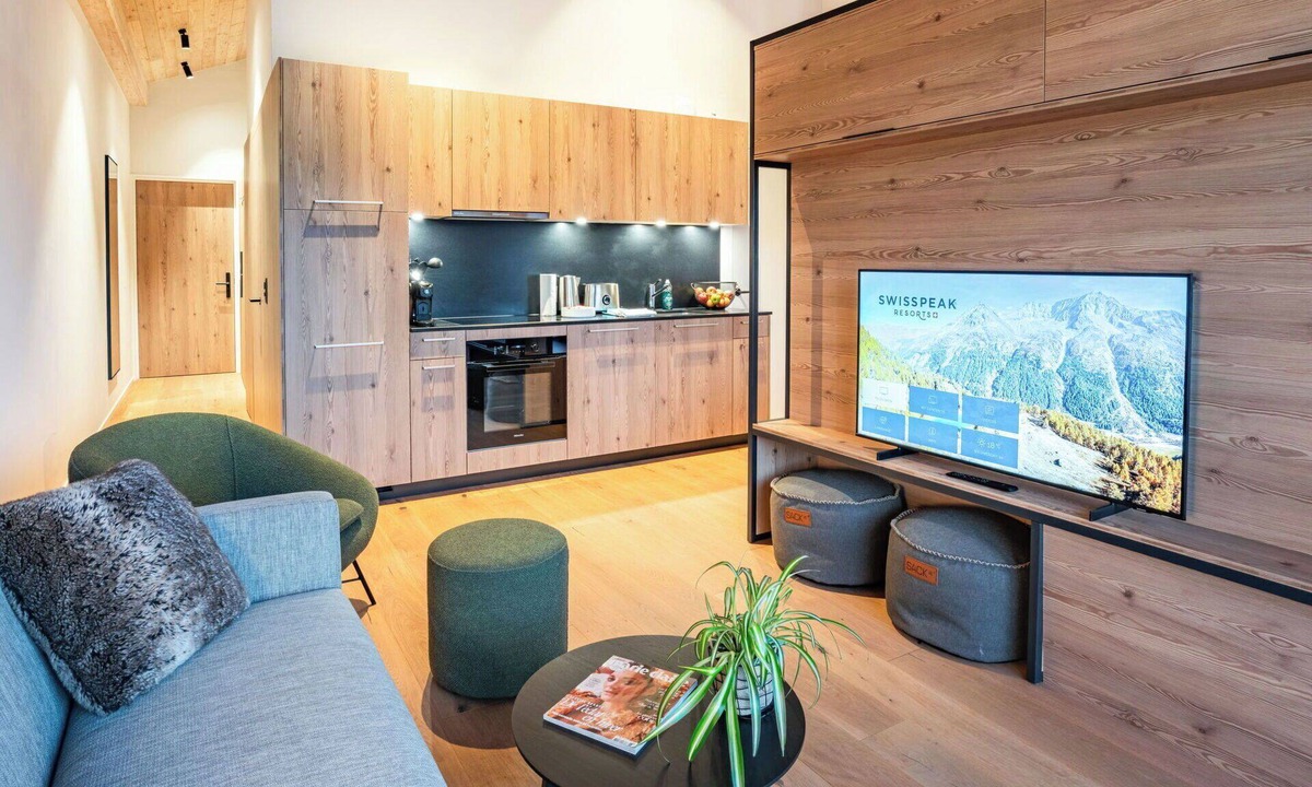 Heremence Apartment | Cosy apartment for 6 guests with WIFI, TV, balcony and pets allowed