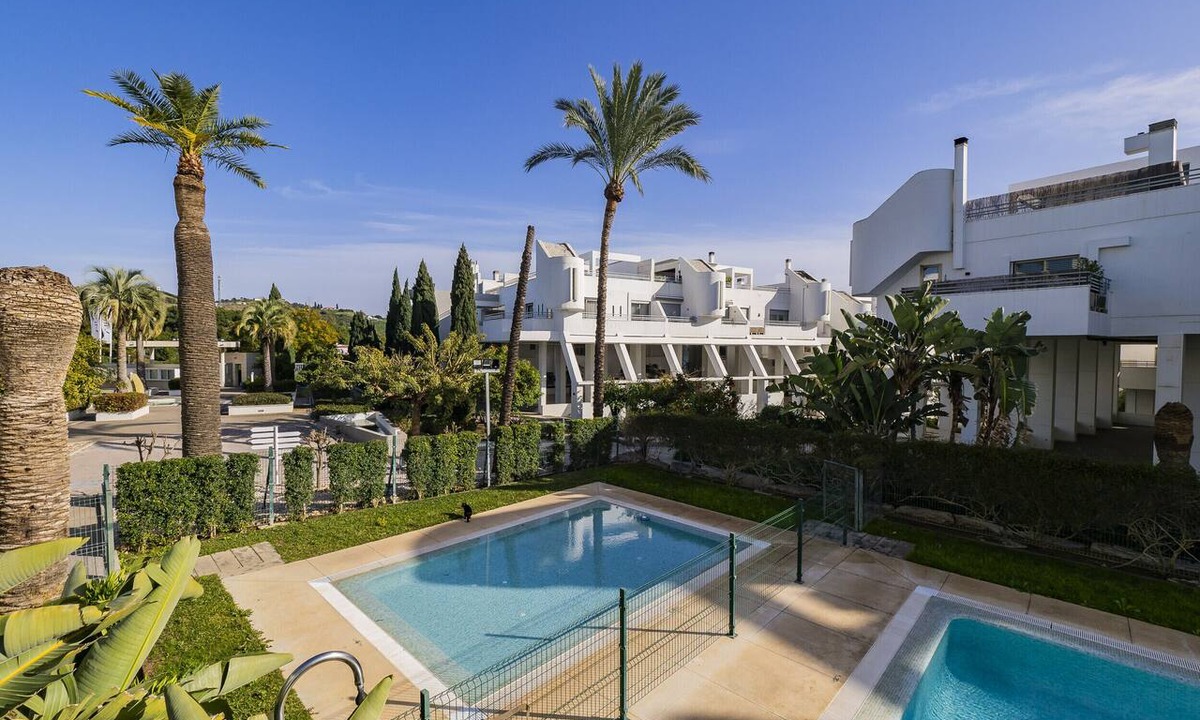 Mijas Apartment | Cubo's Santana Golf Apartment & Free Parking/communal pool/parking included/terrace/air conditioning