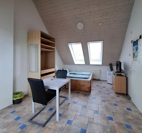 Moos Apartment | Dachgeschoss Harbour Apartments Höri