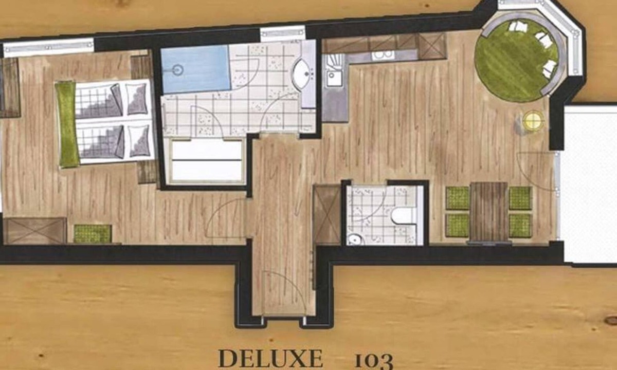 Seefeld Pedestrian Zone Apartment | Deluxe Apartment - Tyrolean Wine Bar