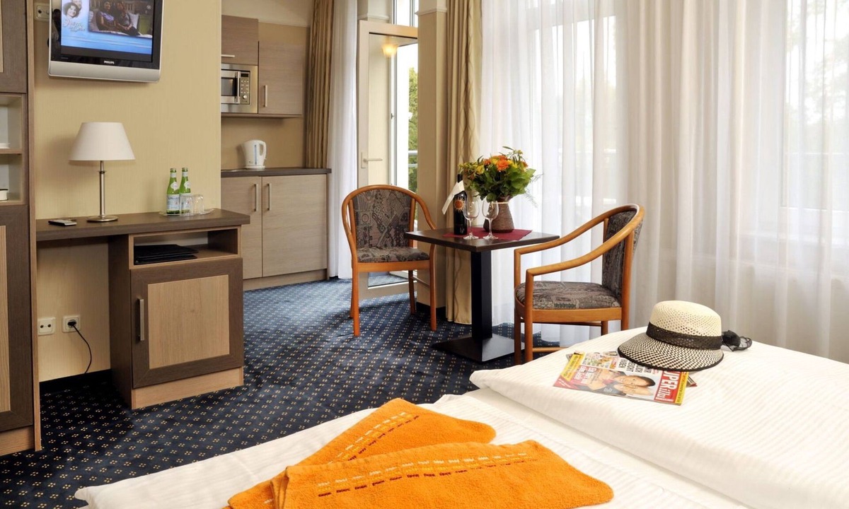 Ostseebad Kuhlungsborn Hotel | Doppelzimmer mit Balkon - Strandhotel Nordischer Hof