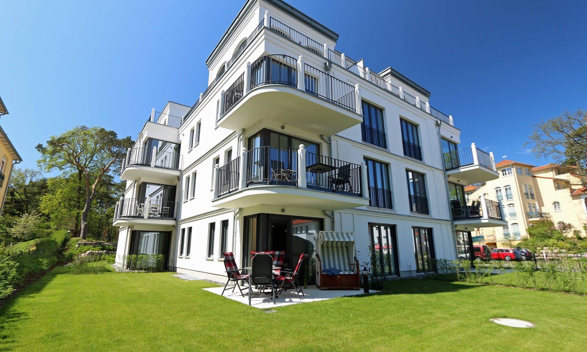 Ostseebad Baabe Apartment | F: Strandvilla Andrea Whg. 02 MeerZeit with terrace - Strandvilla Andrea Whg. 02