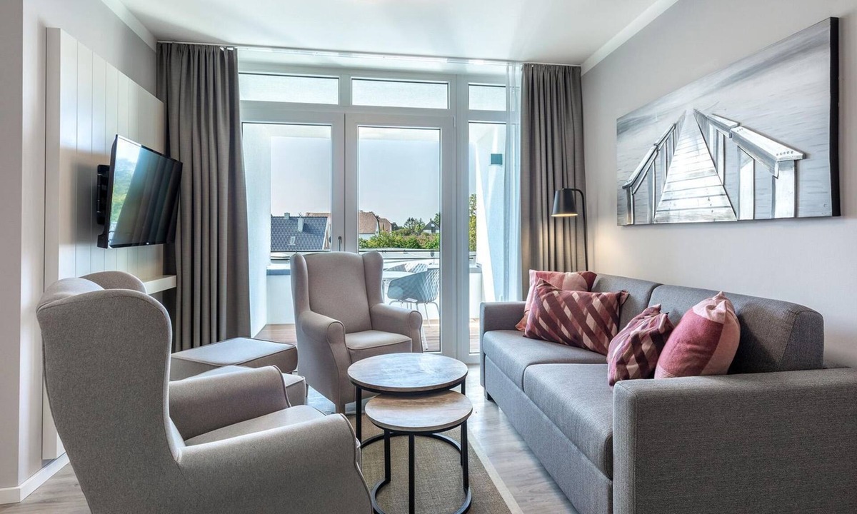 Alt-Travemunde/Ronnau Apartment | Family-friendly apartment with loggia and in-house SPA area included