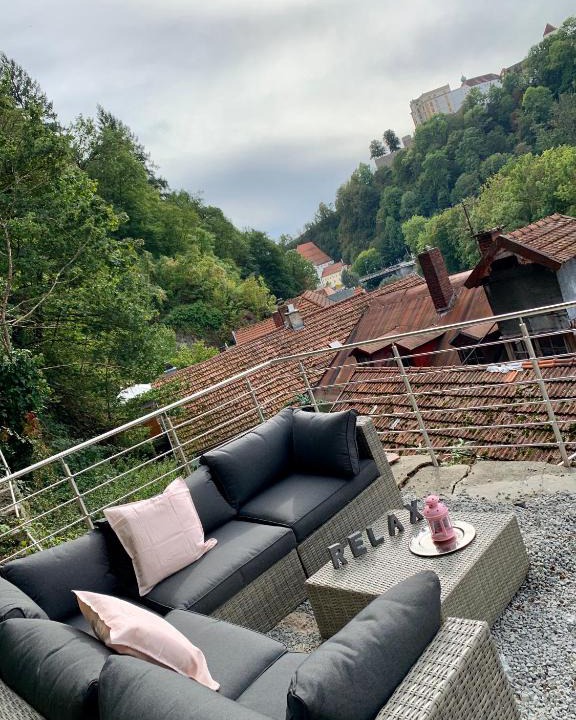 Passau Apartment | FELIX LIVING 7, modern & cozy, geilste Dachterrasse der Stadt, 7 Schlafzimmer