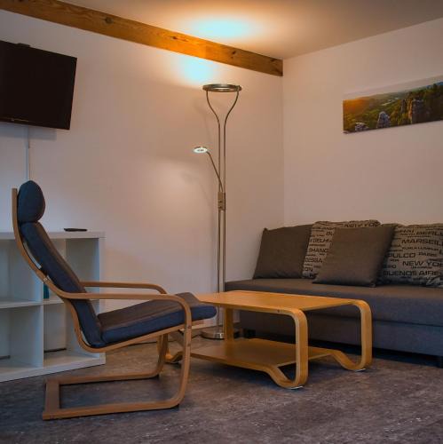 Niederrathen Apartment | Ferienhaus Gipfelblick im Sandsteinidyll
