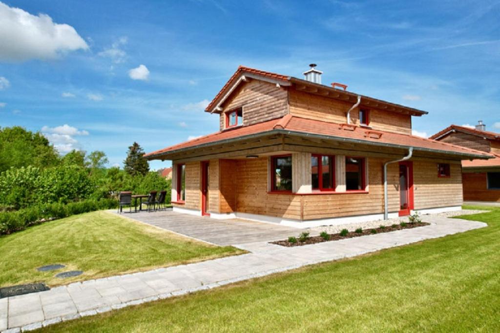 Moor-Rolofshagen House | Ferienhaus LebenPUR Bio-Ferienhaus aus Holz