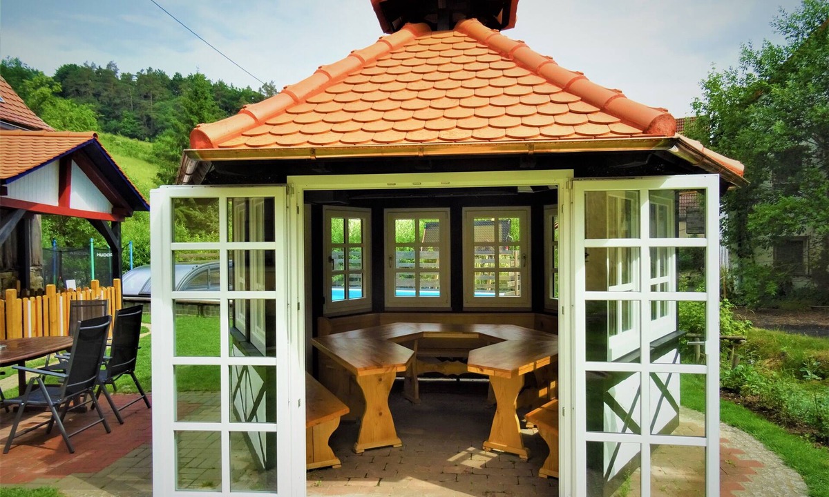 Groenohe Apartment | Ferienhof Hohe * FeWo "Hohle Kirche" organic farm Franconian Switzerland