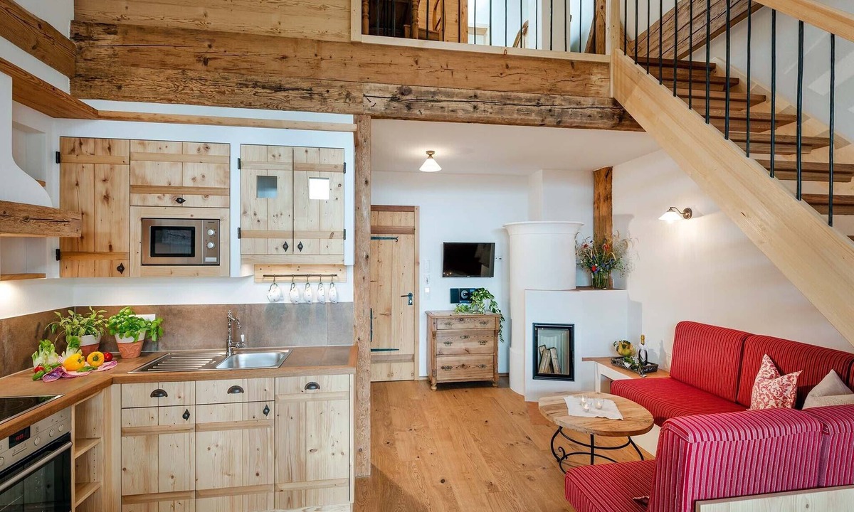 Hoslwang Apartment | Ferienwohnung "Getreidekammer", 72 qm Obergeschoss, 2 separate Schlafzimmer