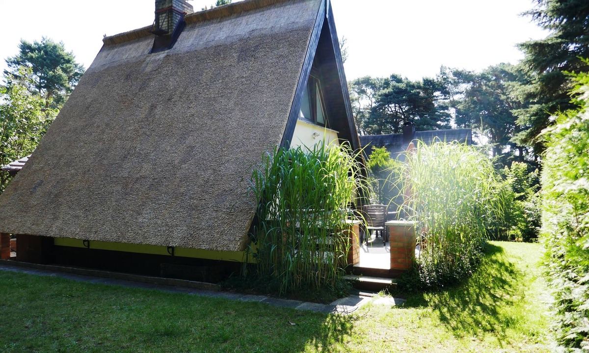 Quilitz Cottage | Finnhütte Hubertus in Quilitz on Usedom - Thatched roof house Quilitz