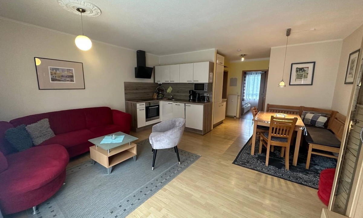 Kotzting Apartment | FW 43qm | 2-Zimmer-Appartements mit täglich freiem Eintritt ins AQACUR