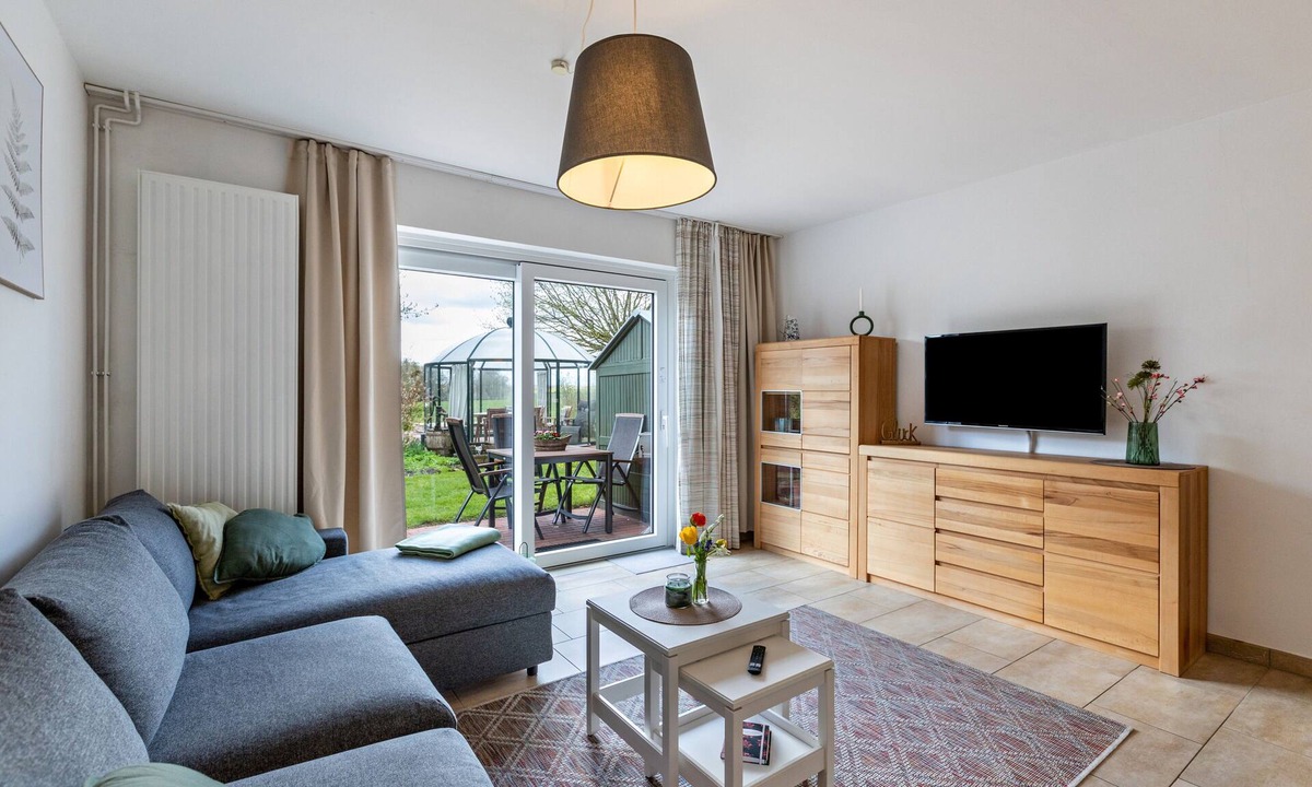 Noer Apartment | 'Gartenglückchen' near the sea with garden and Wi-Fi