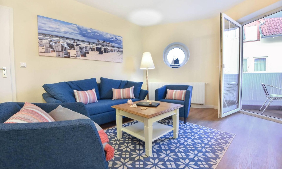 Ahlbeck Apartment | Haus am Wilhelmsberg apartment 20 - maritime furnished vacation apartment close to the beach