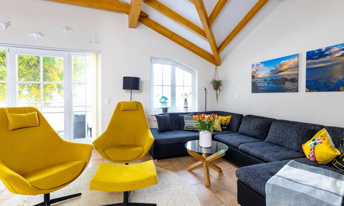 Alt Reddevitz Apartment | Haus Seeblick Whg 09 mit Dachterrasse und Seeblick - CL: Haus Seeblick mit 9 Wohnungen